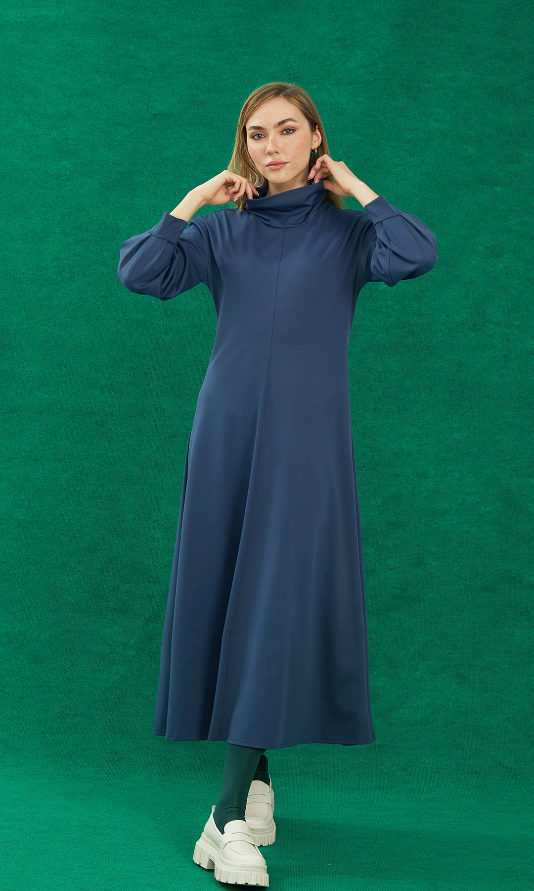 comfyl3 jpg6357e - Comfy Elbise İndigo