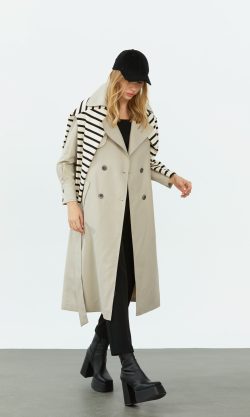 trencb1 jpg 250x417 - Vogue Trenç Kot Taş