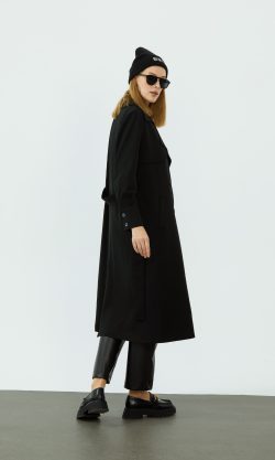 trencs3 jpg 250x417 - Vogue Trenç Kot Siyah