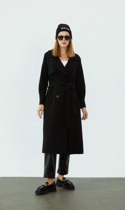 trencs4 jpg 250x417 - Vogue Trenç Kot Siyah