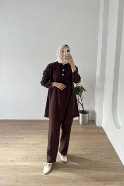 Comfort Modal Takım Kahve