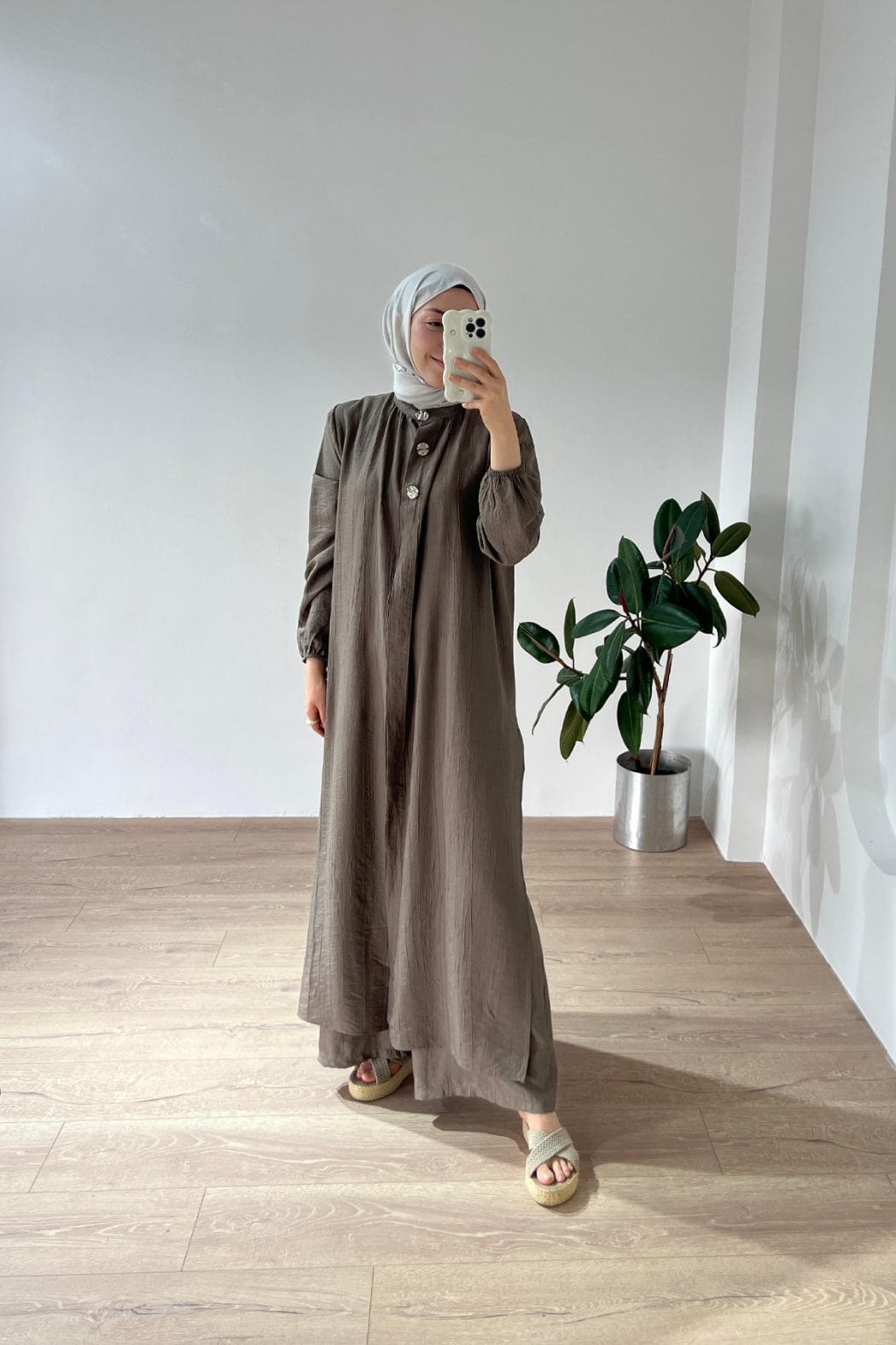 Natural Maxi Takım Vizon - Görsel 2
