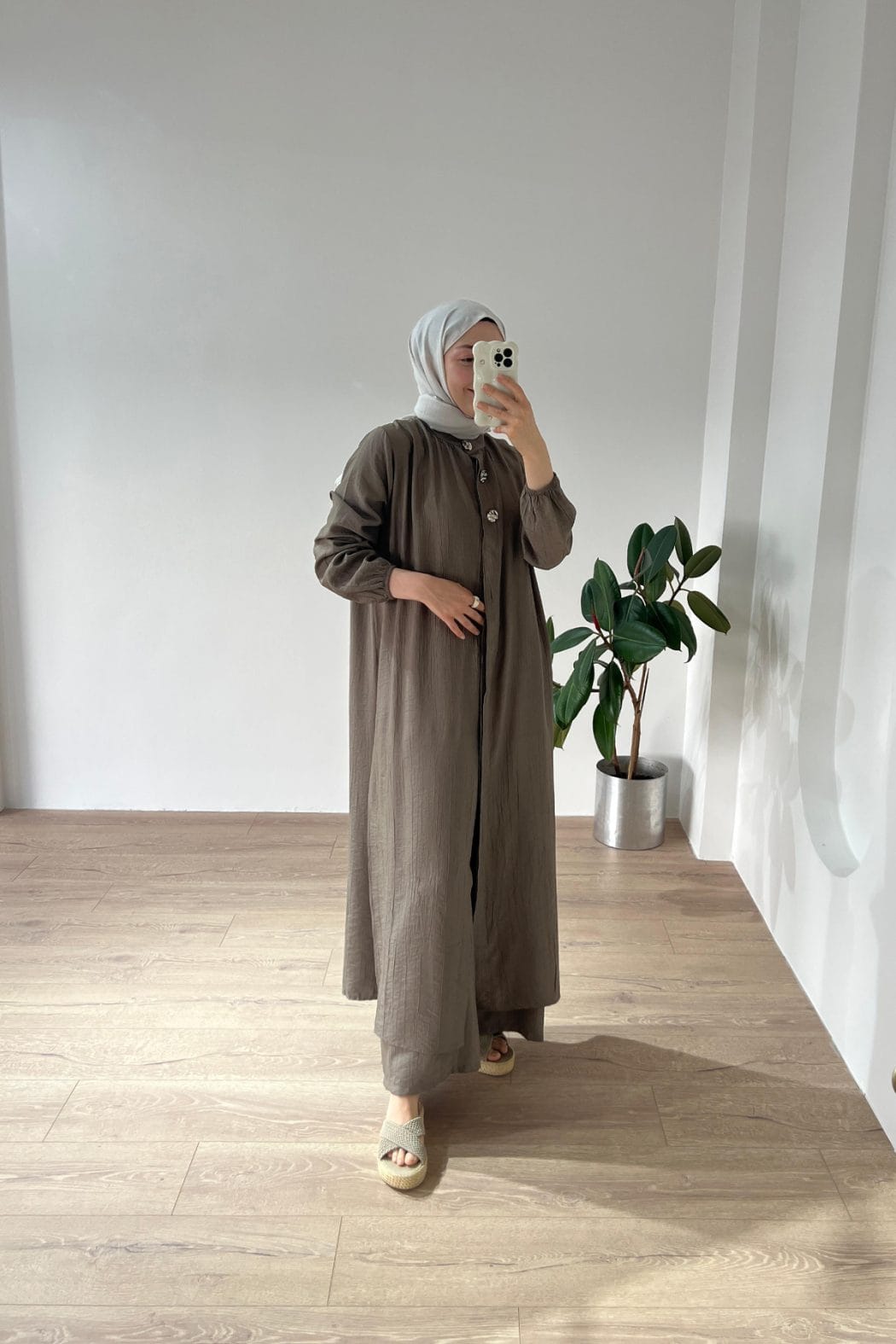 Natural Maxi Takım Vizon - Görsel 5