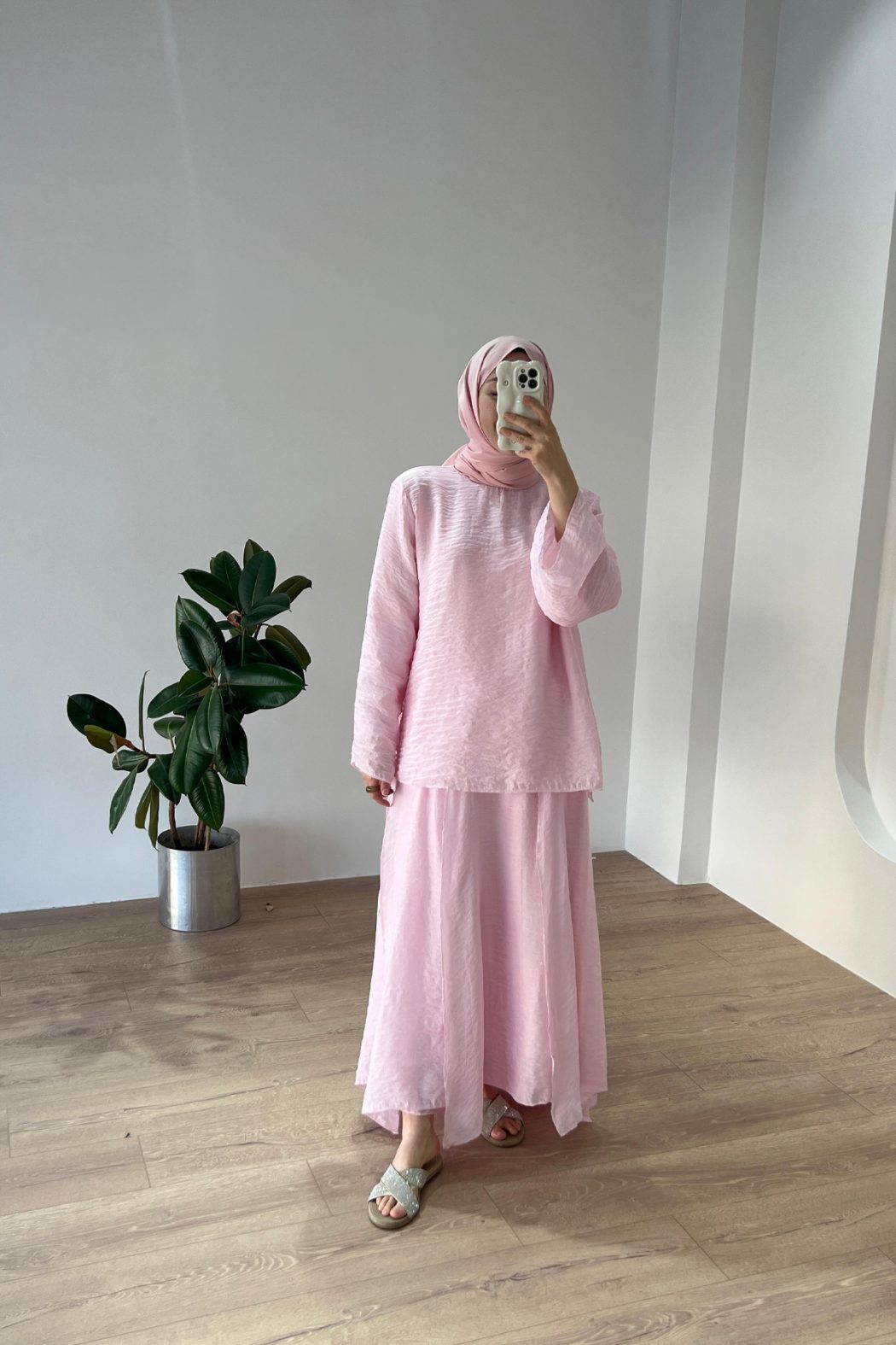 Cotton Candy Takım Pembe - Görsel 5